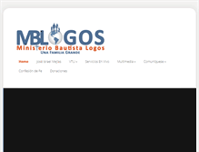 Tablet Screenshot of mblogos.org